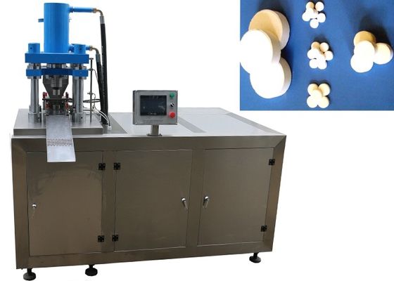 Automatic Tablet Press Machine for Chemical TCCA Chlorine / Tablet Press With Multi Cavity Mould And LPC